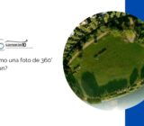 ¿Cómo tomo una foto de 360° con mi dron?