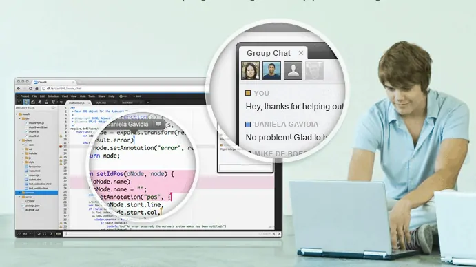 c9.io: IDE en la nube gratuito para el desarrollo colaborativo de aplicaciones web Captura4 - c9.io: IDE en la nube gratuito para el desarrollo colaborativo de aplicaciones web